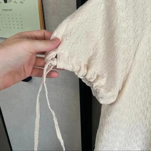 253 Maya Rae Eva Mini Dress Puff Sleeve - Picture 4 of 6